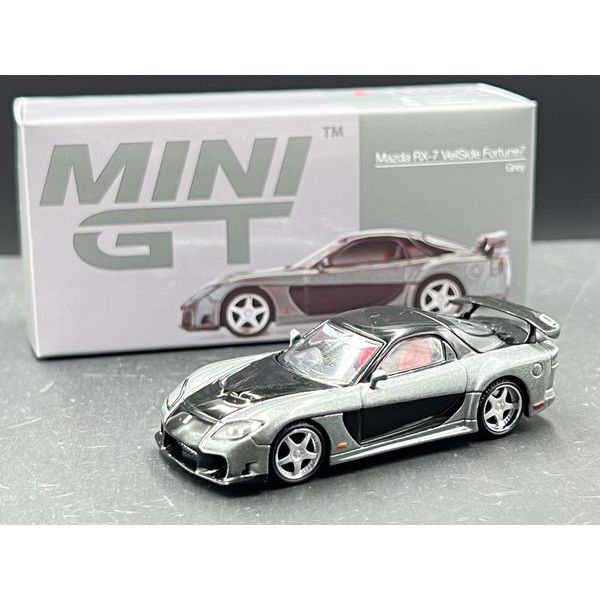 MINI GT Mazda RX-7 VeilSide Fortune Grey