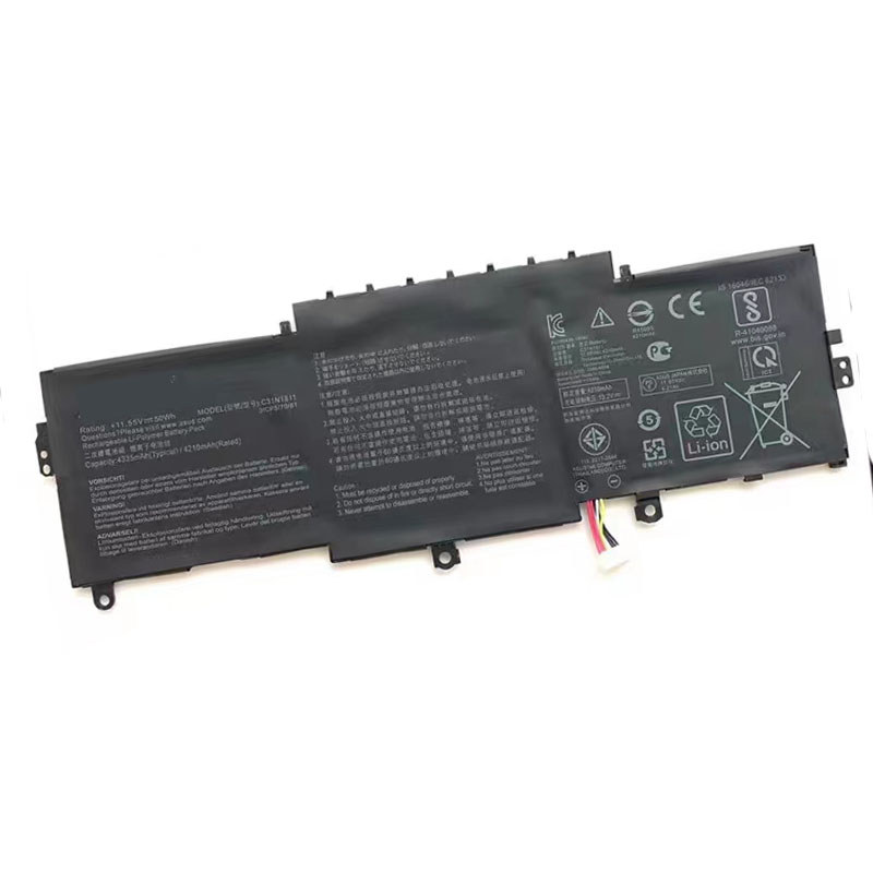 แบตเตอรี่แล็ปท็อป Asus UX433FX UX433FN C31N1811 U4300FA ใหม่ U4300FN