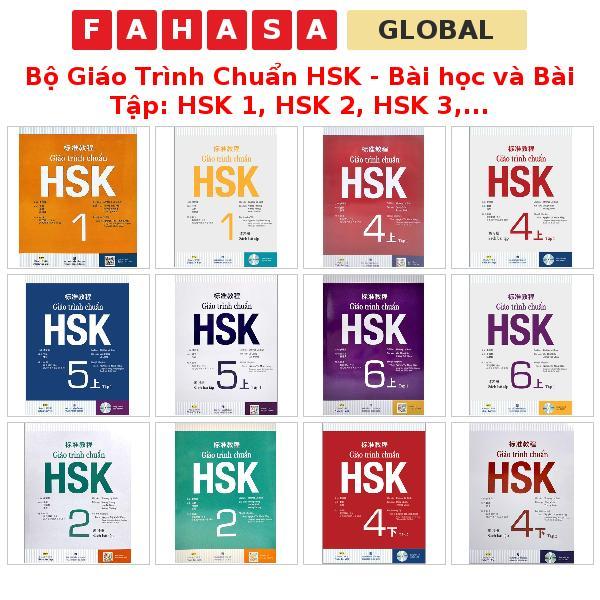 หนังสือ - หนังสือเรียนมาตรฐาน HSK - บทเรียนและการออกกําลังกาย: HSK 1, HSK 2, HSK 3,...