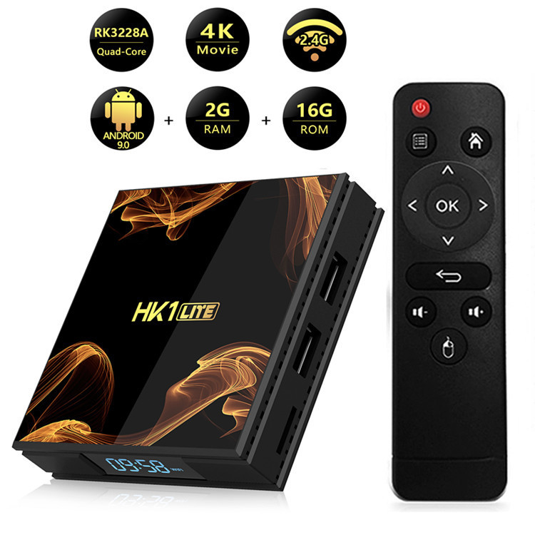 HK1 LITE RK3228A 9.0 2/16 4k HD Playback