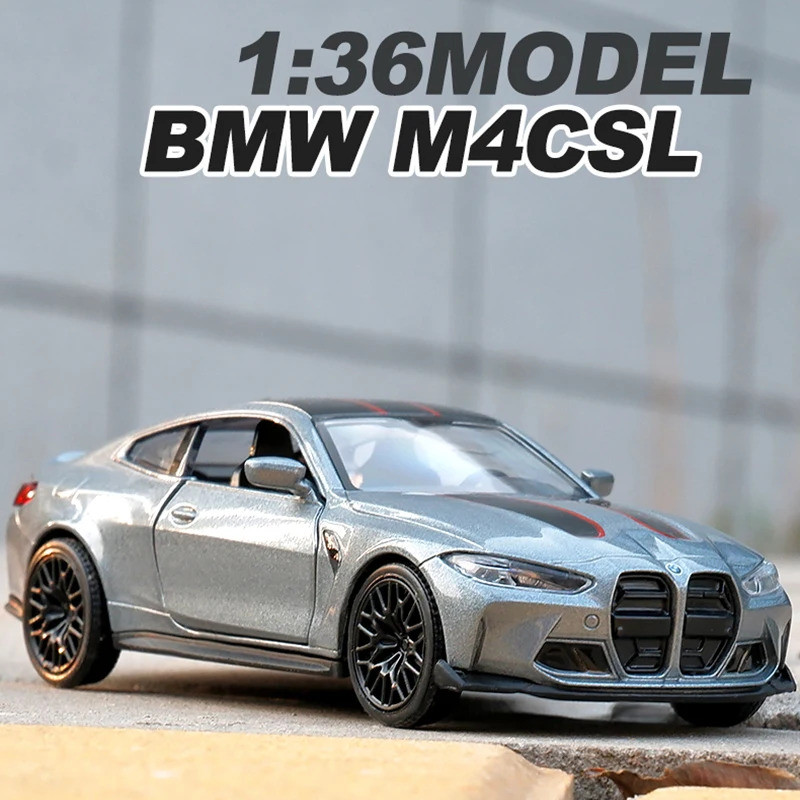 1:36 Bmw M4 Csl G82 Bmw M3 E30 โลหะของเล่นรถDiecasts & Toy Vehiclesรถรุ่นรถสําหรับเด็ก