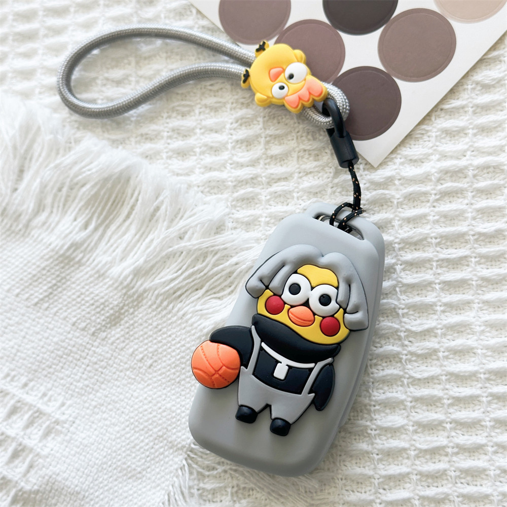 เหมาะสําหรับ Audi A4L ฝาครอบกุญแจ Q5LA5 หัวเข็มขัด A6L A3 Q3 Q2L Q7L ไก่เปลือกคุณสวยเกินไป C5Y7