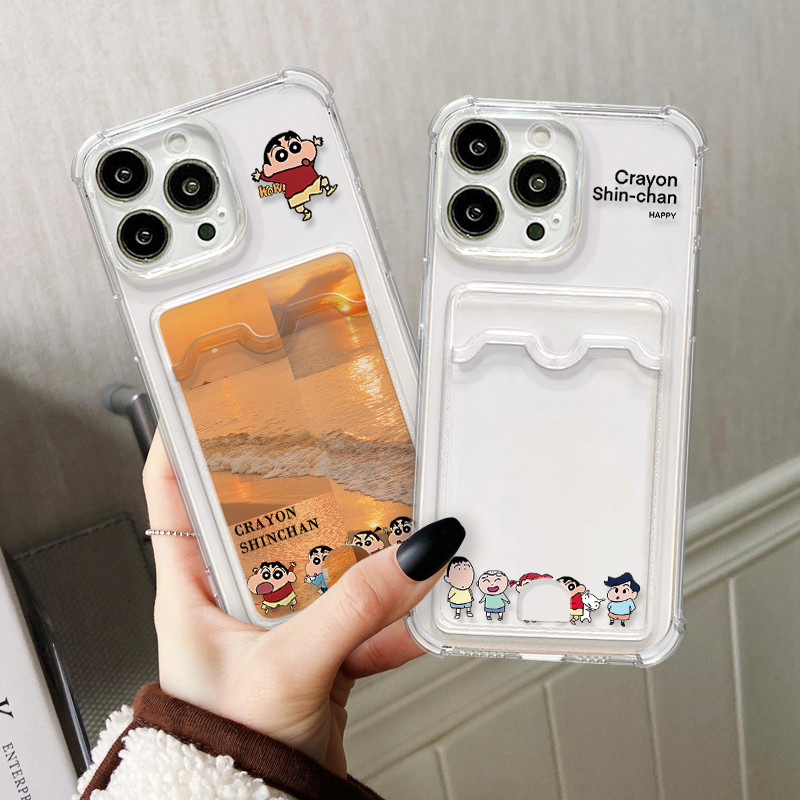 Crayon Shin-Chanใส่นุ่มสําหรับOPPO N53 A16 A17K C11 C20A A58 Realmeหมายเหตุ 50 A78 A9 2020 A5 2020 8