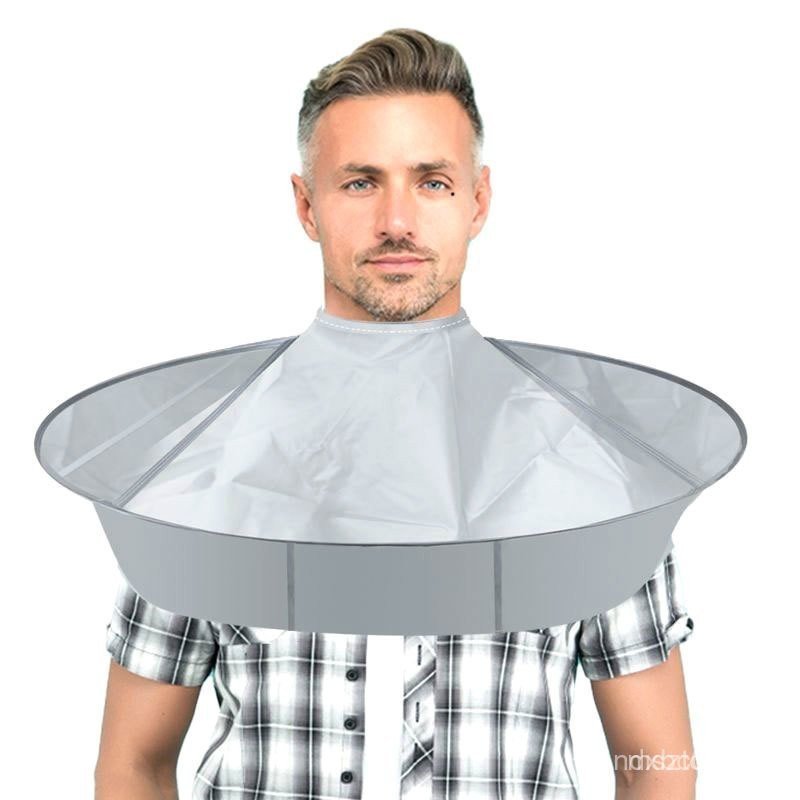 [11.20,000 Persons Collection] ตัดผม Handy Tool ผ้าผู้ใหญ่ตัดผม Bib เสื้อคลุมในครัวเรือนผู้ใหญ่โกน S