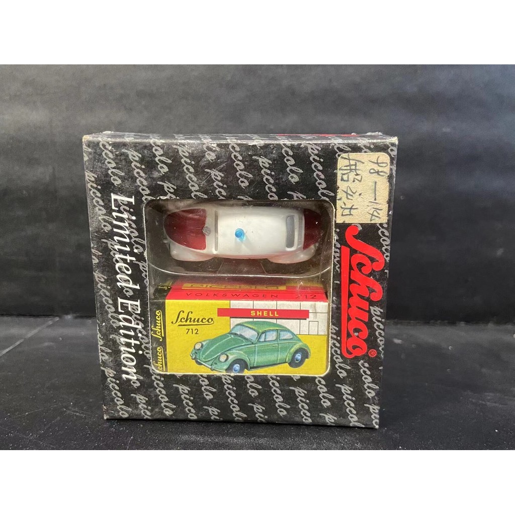 Schuco schuco 1/87 Volkswagen Beetle รถดับเพลิง 712 รถโลหะผสมแข็งรุ่น piccolo 1/90 ho Scale As You ส