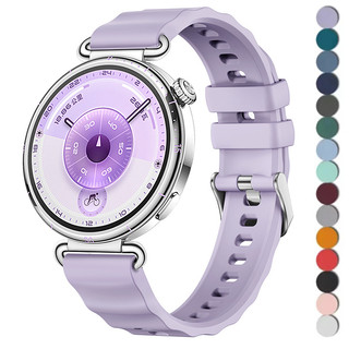 18 มม.ซิลิโคนสําหรับนาฬิกา Huawei GT6 GT5 41 มม.Soft Sport WristBand สําหรับ HUAWEI นาฬิกา GT4 41 มม./GT5 Pro 42 มม.สายนาฬิกาสร้อยข้อมือ