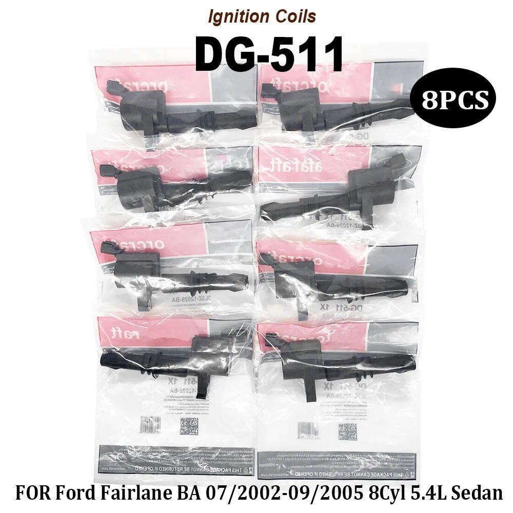 ใหม่ 8PCS คอยล์จุดระเบิด DG-511 F150 Expedition DG511 5C1584 FD508 UF537 3L3Z12029BA 3L3E12A366CA รถ