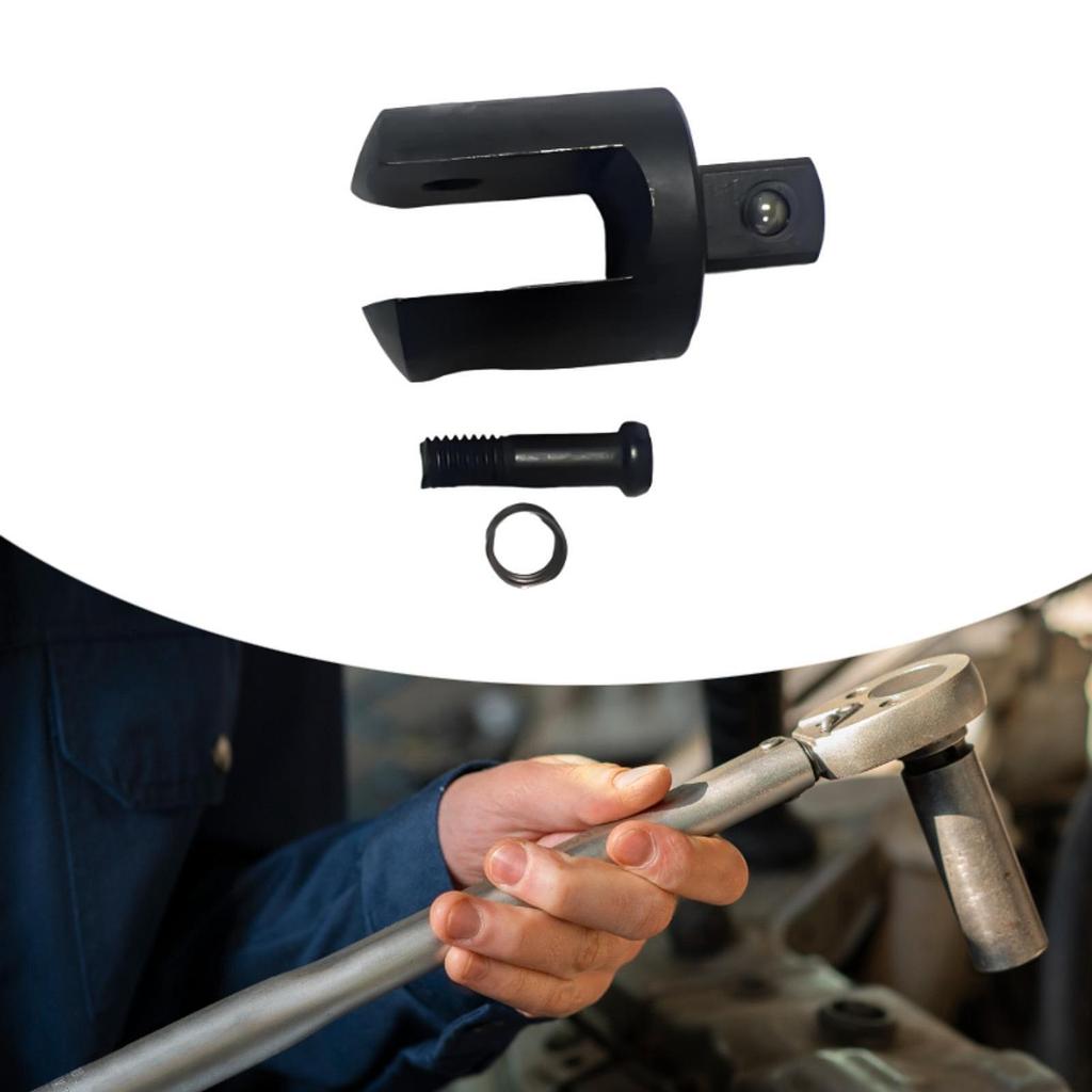 [Lszcx6l] 1/2 "ไดรฟ์ Breaker Bar อะแดปเตอร์กันสนิมอเนกประสงค์พร้อมประแจเครื่องซักผ้าสปริง Knuckle Jo