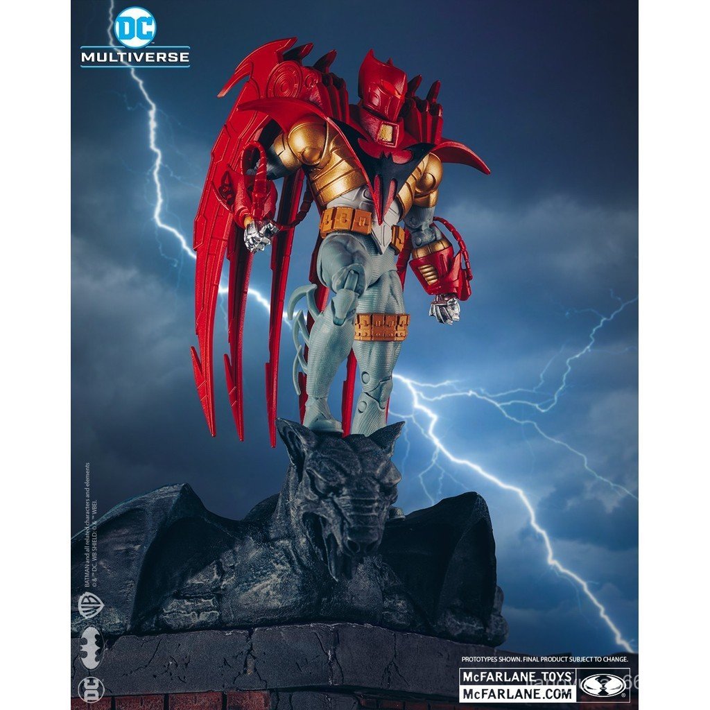 [คลังสินค้าพร้อม] Mcfarlane Mcfarlane Knight Meteorite Endgame Batman Joint Action Figure