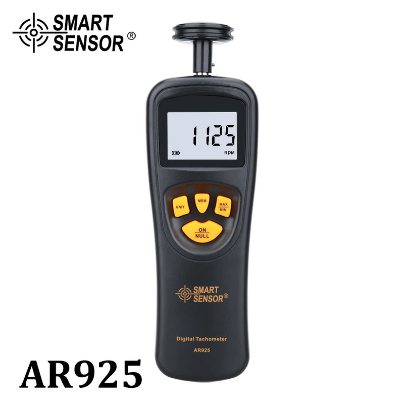 เครื่องวัดวามเร็วแบบดิจิตอล Contact Motor TACHOMETER RPM Meter Digital Tach speedometer 0.05~19999.9