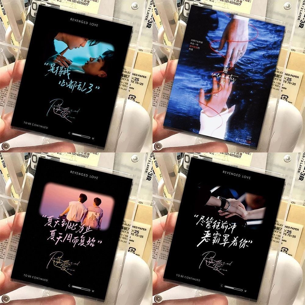 24 Ray-Ban Polaroid ประณีต Tian Xu Ning Ziyu ย้อนกลับรักคําคมที่เขียนด้วยลายมือข้าวโพดหวานวัสดุพิเศษ