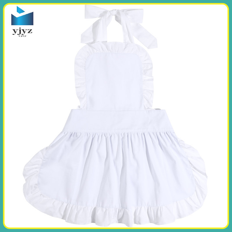 Waitress Nice Aprons Farmhouse Kitchen ผู้หญิงทําอาหารน่ารัก White Server