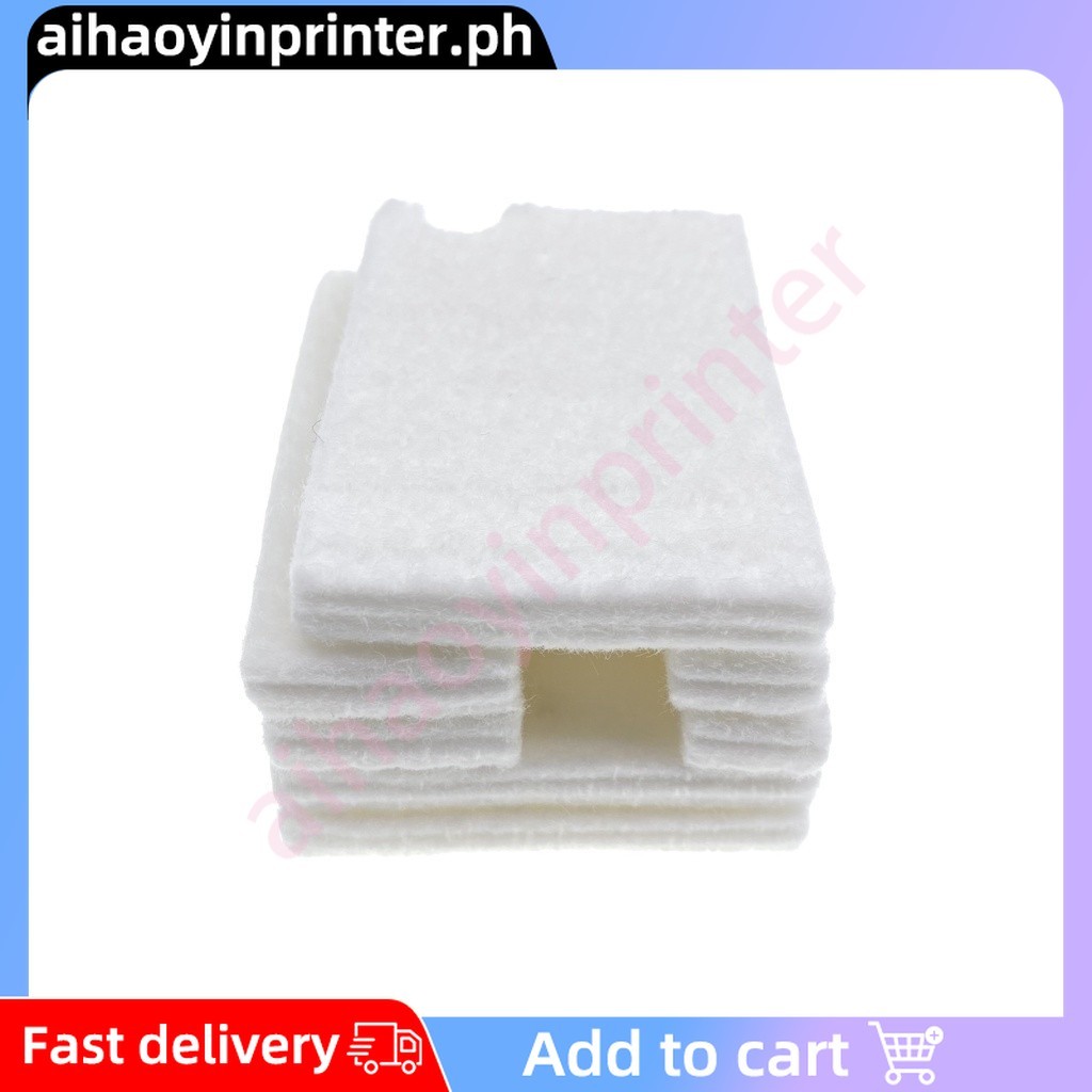 1SETx การบํารุงรักษากล่องหมึกเสียถัง Pad ฟองน้ํา Absorber สําหรับ Epson L1110 L3100 L3110 L3150 L316