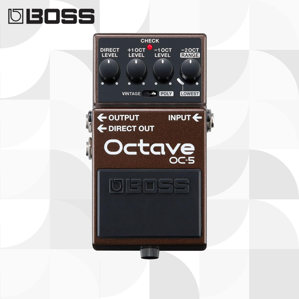 BOSS OC-5 Octave Guitar Effects Pedal เอฟเฟกต์กีตาร์【ส่งตรงจากญี่ปุ่น】