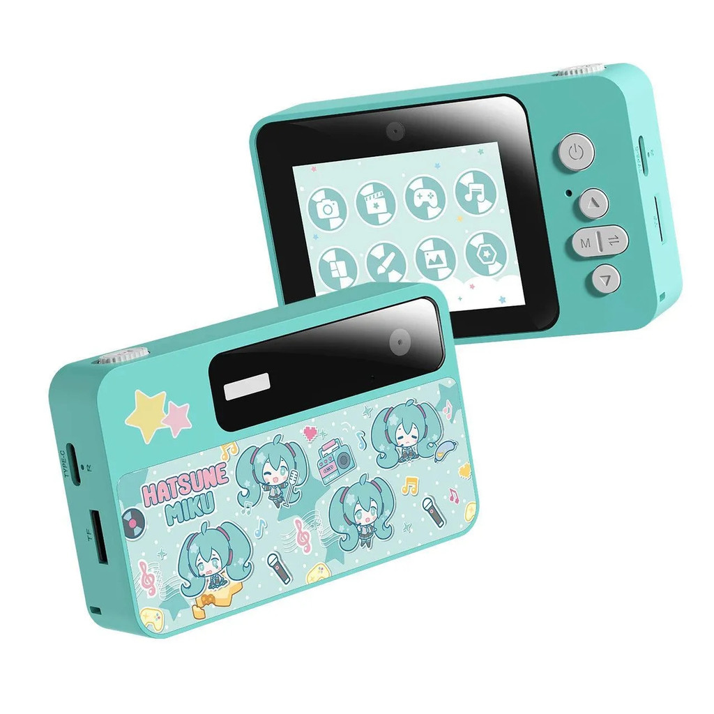 สินค้าใหม่ของแท้ Bilibili LUXUB Hatsune Miku Co-Branded CCD กล้องดิจิตอลของขวัญผลิตภัณฑ์ * 30703
