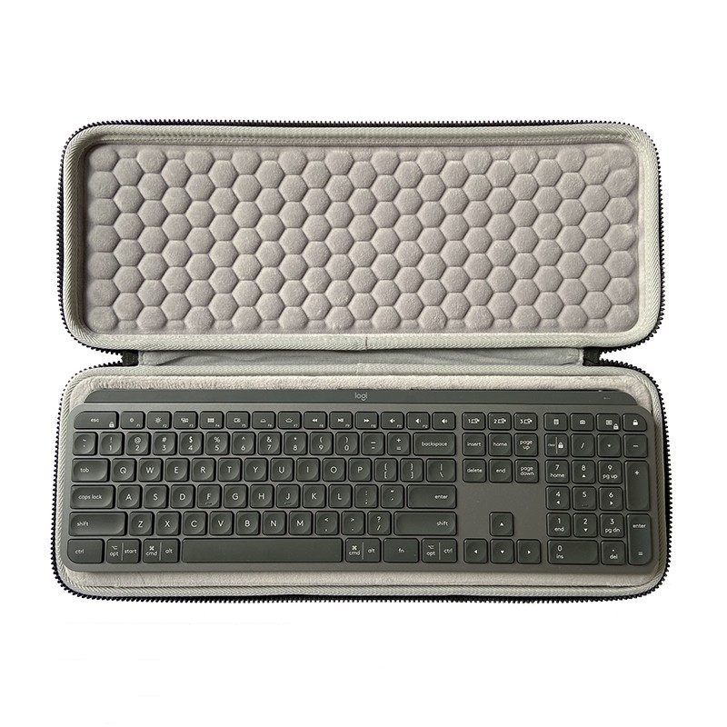 เหมาะสําหรับ Logitech MX Keys/KEYS S ไร้สายบลูทูธคีย์บอร์ดป้องกัน Hard Shell กระเป๋าถือกรณีกรณี