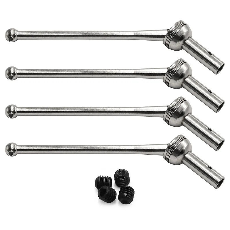 1 ชุดเหล็กด้านหน้าและด้านหลัง CVD Drive Shaft XC10410 สําหรับ 1/7 MJX Hyper Go 7303 7304 RC รถอะไหล่