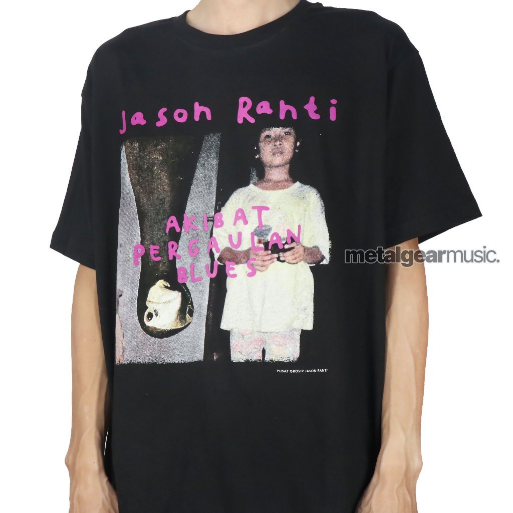 เสื้อยืด KATUN Jason Ranti - Pergaulan Blues Cotton M-XXL
