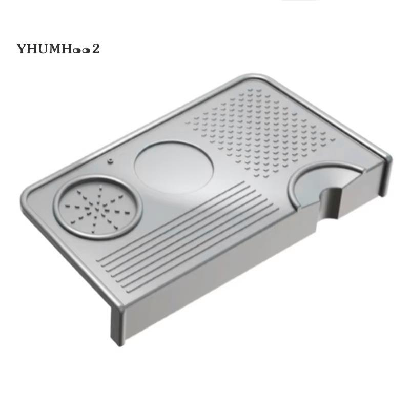 [yhumh002]Coffee Tamper Mat Station Stand,Portafilter Holder Support Base Rack for 51MM 54MM 58MM Es