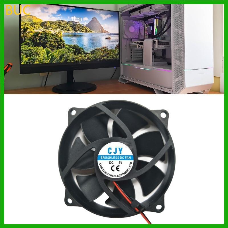 90mm Quiet Computer Case Fan 5V/12V/24V Cooling Fan Heat Dissipation For Gaming PC