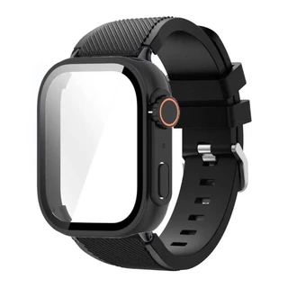 2in1 Strap + สําหรับ Redmi Watch 6 ซิลิโคนนุ่มกระจกนิรภัยหน้าจอสําหรับ Redmi Watch 6