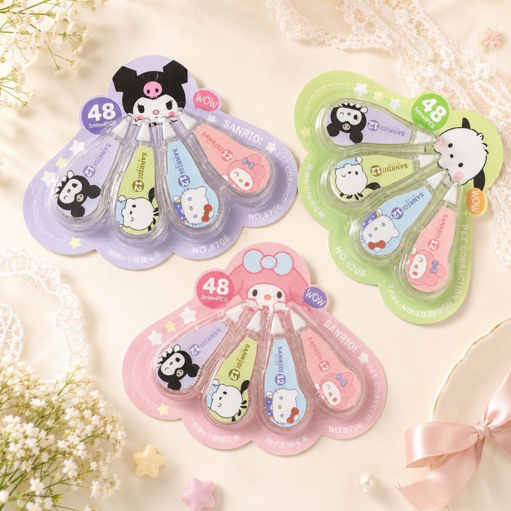 เทปลบคำผิด ลิควิดเทป น่ารัก พกพาง่าย ถูกใจวัยเรียน