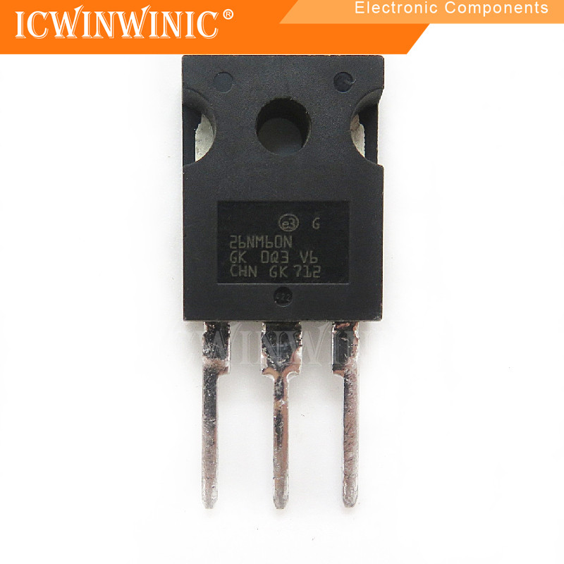 5 ชิ้น STW26NM60N W26NM60N TO-247 ส่วนประกอบอิเล็กทรอนิกส์