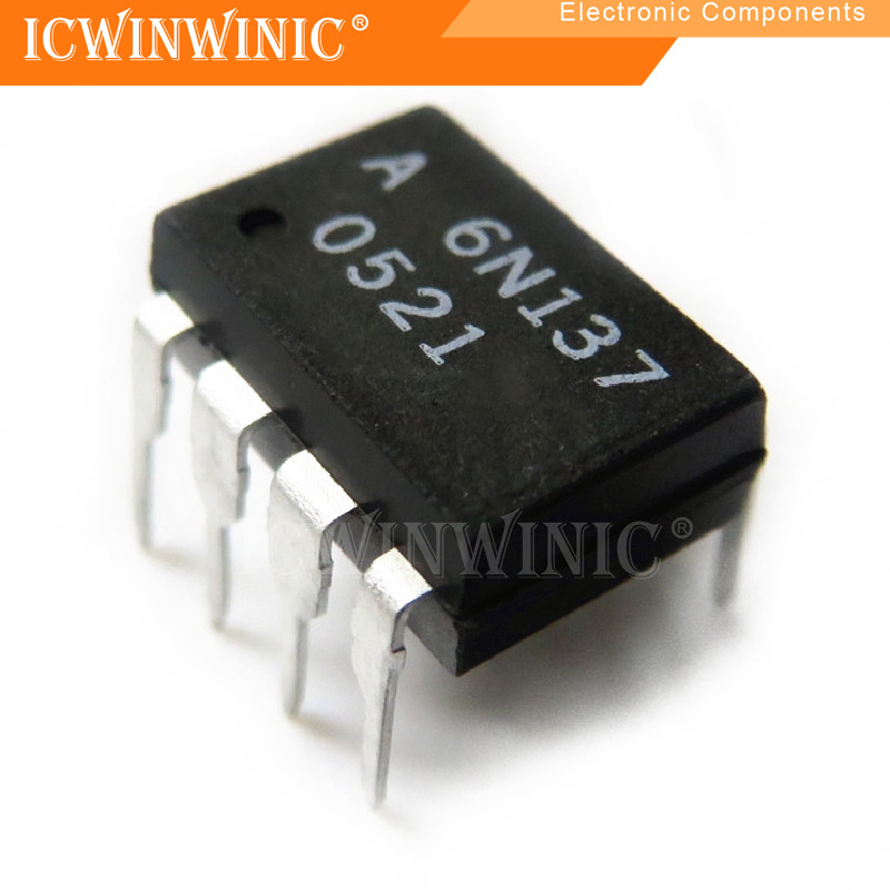 5 ชิ้น EL6N137 6N137 DIP-8 ส่วนประกอบอิเล็กทรอนิกส์