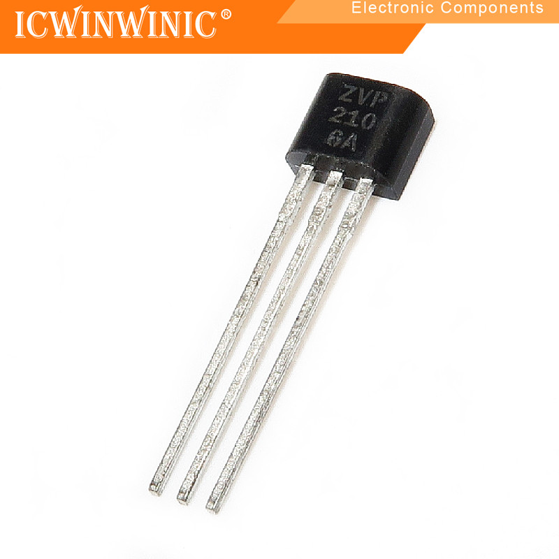 5 ชิ้น ZVP2106A ZVP2106 TO-92 ส่วนประกอบอิเล็กทรอนิกส์