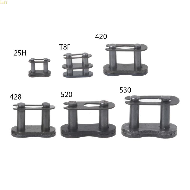 Infi 25H T8F 420 428 520 530 Chain Master Link สําหรับ Dirt Pit ATV Quad รถจักรยานยนต์