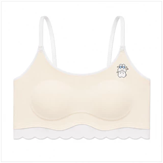 💥LoveIs Bra💥 (N1165) 🌸 บราสำหรับเด็กผู้หญิง บราไร้โครง ฟองน้ำบาง ลายน่ารัก 🌸