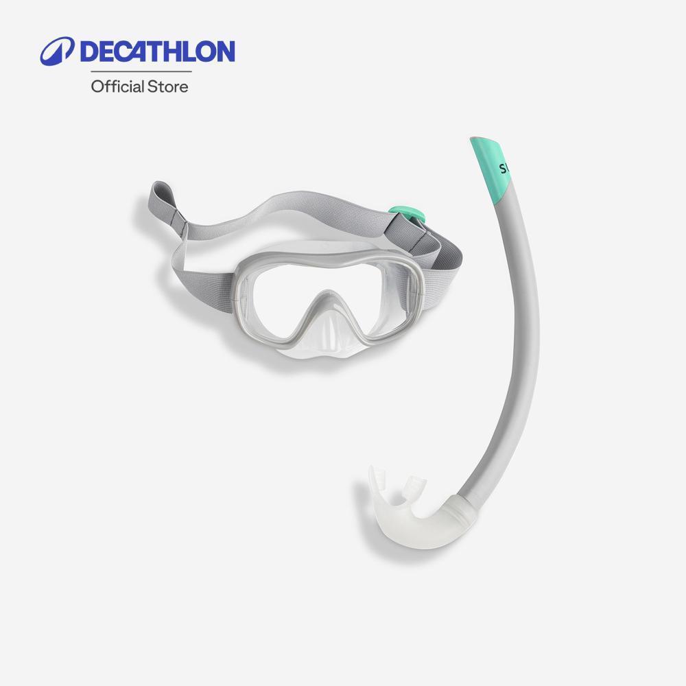 Decathlon Kids’ Mask And Snorkel Snorkelling Kit ชุดหน้ากากดำน้ำตื้นและท่อหายใจสำหรับเด็ก รุ่น Subea 100 Jr
