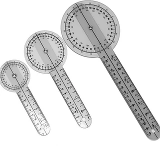 โกนิโอมิเตอร์ ไม้บรรทัด วัดองศา Goniometer มี 3 ขนาดค่ะ