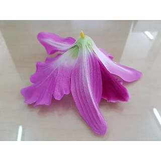 หัวดอกแคทรียา สีม่วง (ถ่ายจากสินค้าจริง)ดอกไม้ปลอม ดอกไม้ประดิษฐ์ ใช้ประดับ ตกแต่ง จัดแจกัน