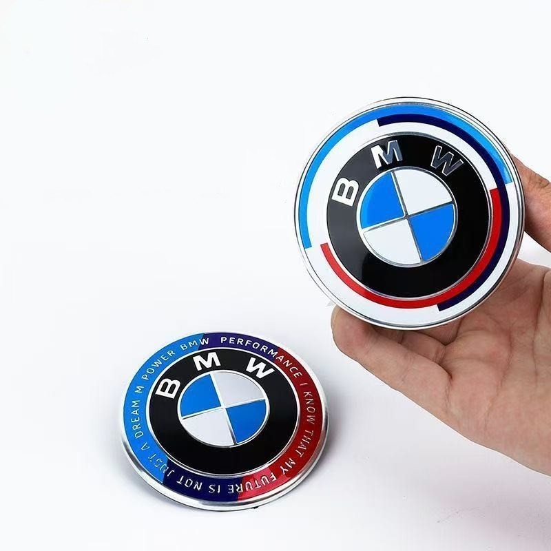4 ชิ้น 56 มม./68 มม.รถจัดแต่งทรงผมศูนย์ล้อหมวก Hub สําหรับ BMW M Emblem E46 E36 E34 F10 E90 F30 E60 