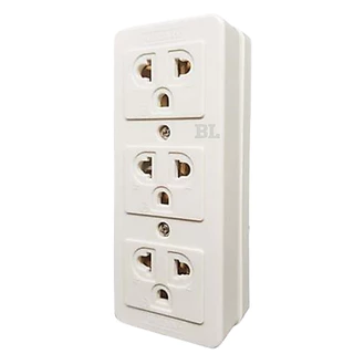 🔌🔌 ปลั๊ก 3 ที่ลอย Nationine (ยกกล่อง) 🔌🔌(ออกใบกำกับภาษีได้)
