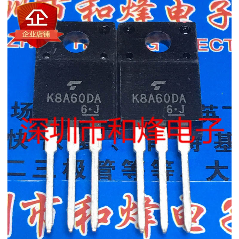 10 ชิ้น K8A60DA TK8A60DA TO-220F 600V 7.5A วิทยุไตรโอด