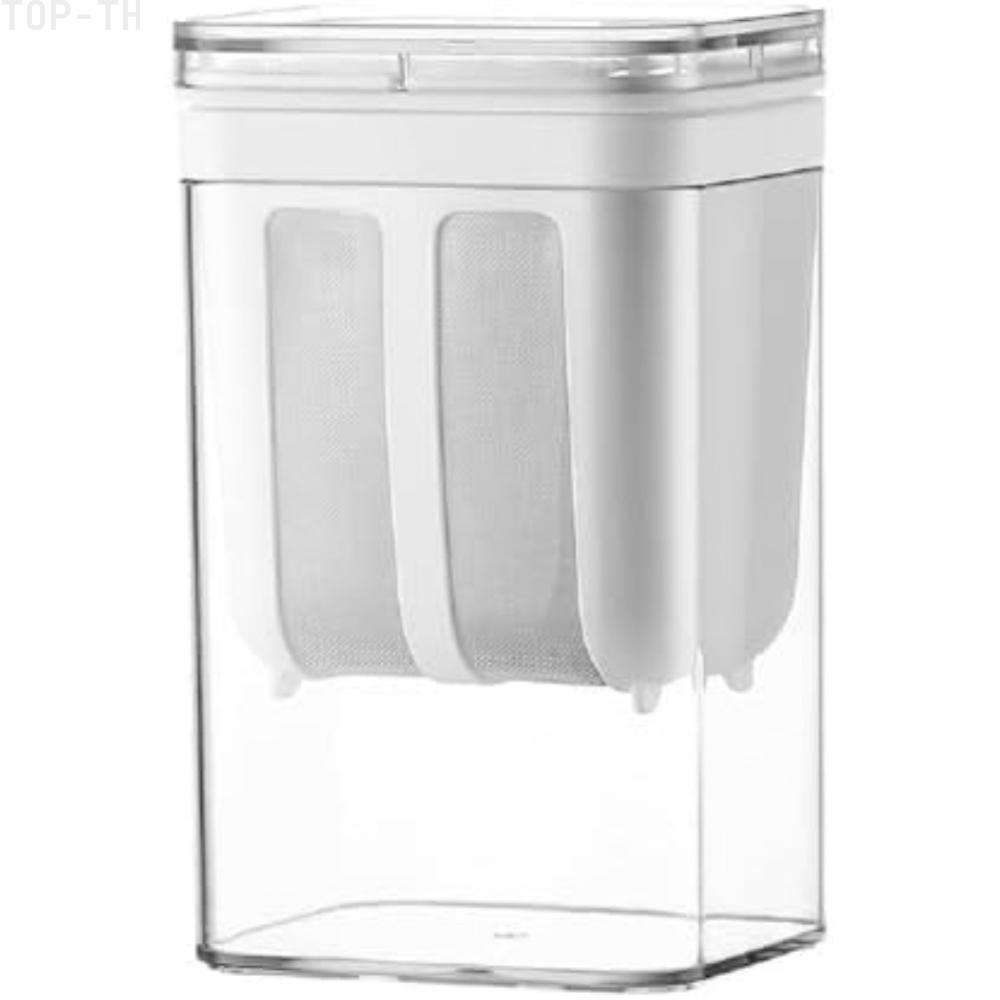 Yogurt Strainer 304 Stainless Steel Mesh Silicone Sealing Hole Fine Mesh Filter