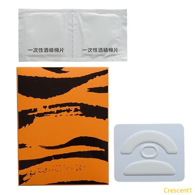 Crescent1 Espots ICE เมาส์ฟุตสเก็ต PTFE เมาส์สติกเกอร์เท้า Smooth Glides สําหรับ VXE MAD R แผ่นรองเม