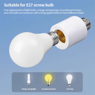 รีโมทคอนโทรลไร้สายสำหรับใช้ในบ้าน E27 สำหรับ AC180 250V LED String ระยะทาง 8 เมตร