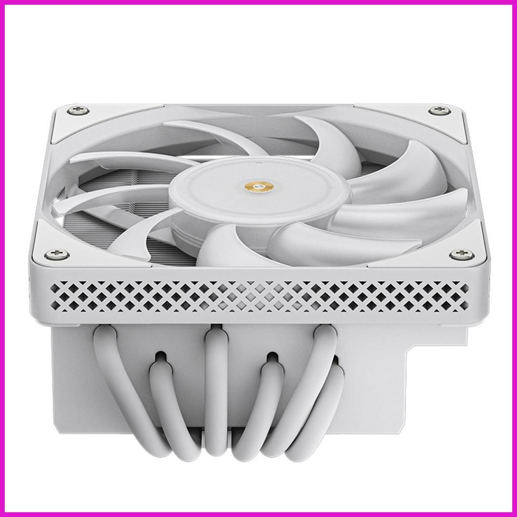 Jonsbo HX6200D หม้อน้ําหม้อน้ํา Zwart/Wit 6 Heatpipes หม้อน้ํา Argb Shenguang Synchronisatie Onderst