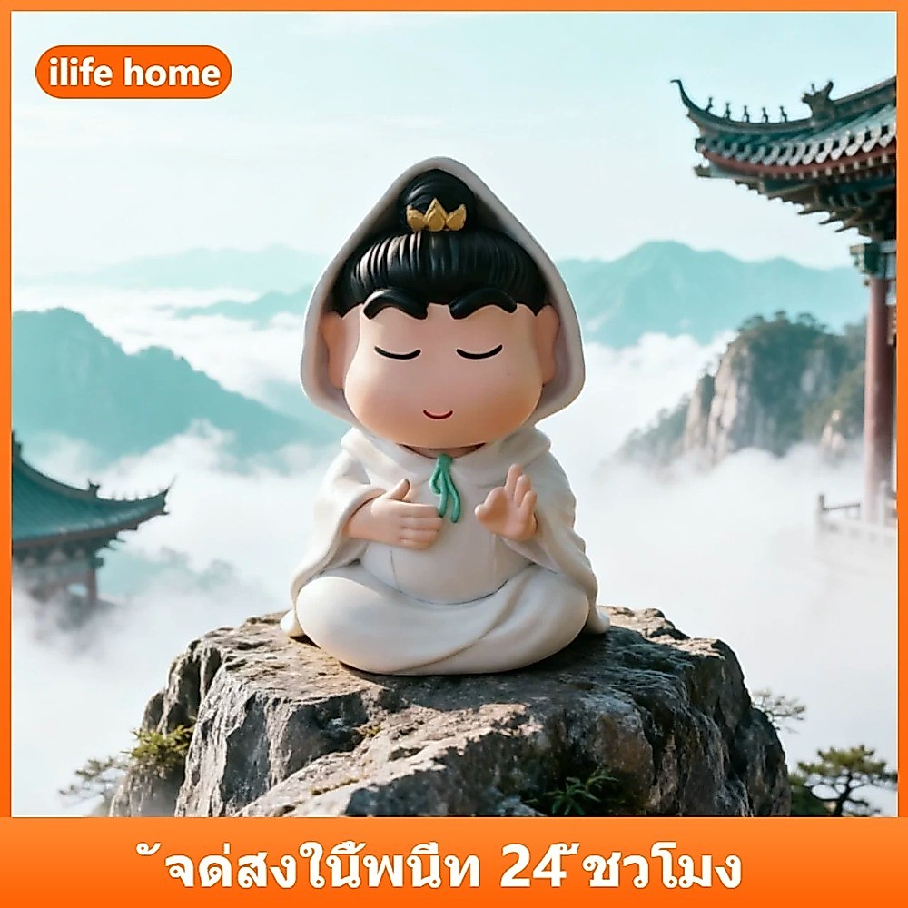 💥 จัดส่งจากประเทศไทย 💥ศากยมุนี Crayon Shin chan Avalokvara คอสเพลย์อะนิเมะ Action Figure รุ่น Q ตุ๊กตาของขวัญเด็กตกแต่งรถเครื่องประดับของเล่นคอลเลกชันบ้านประติมากรรมเค้กตกแต่ง