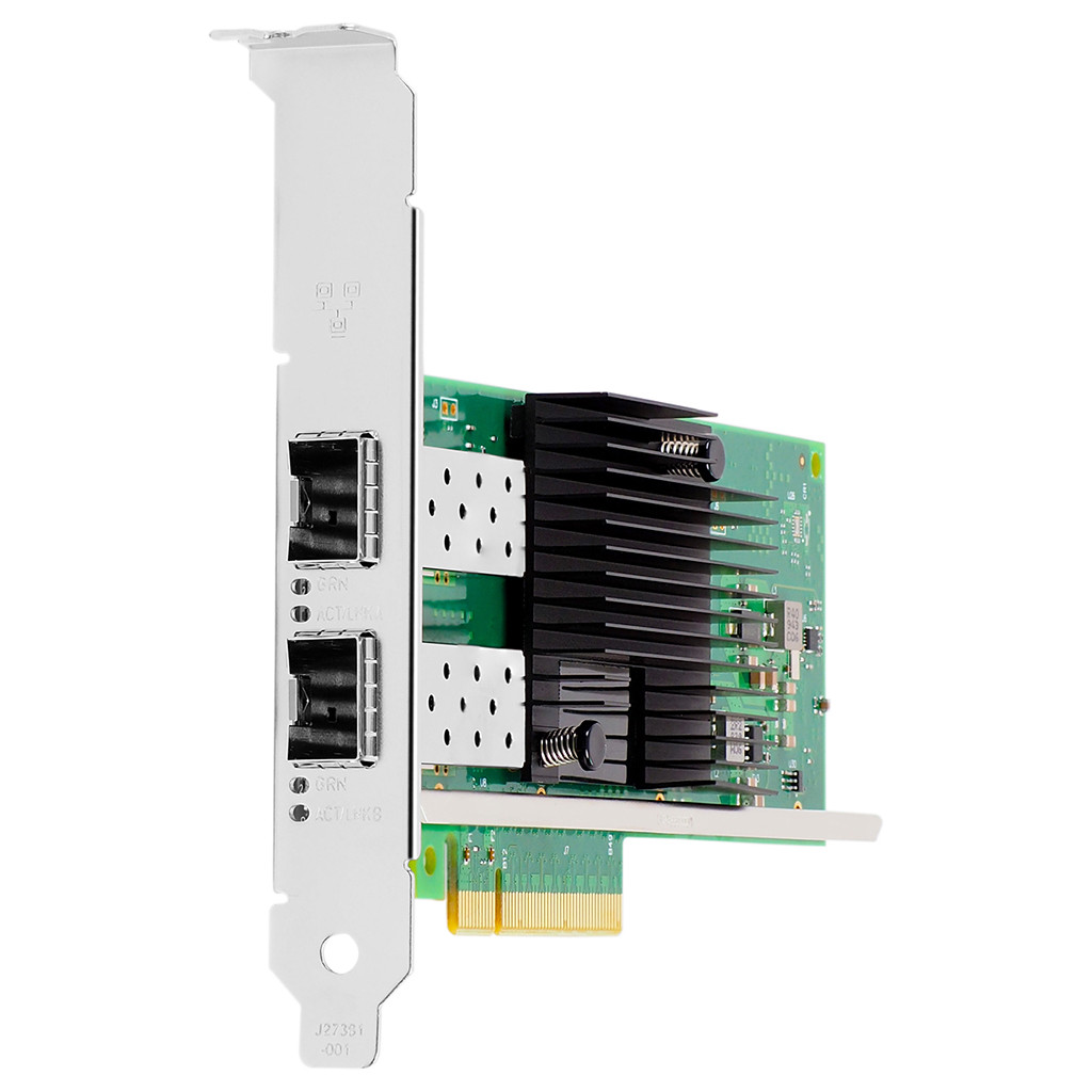 XT-XINTE PClev 3.0 (8.0GT/s) X710BM2 ชิป PCI-E X8 10G การ์ดเครือข่ายเซิร์ฟเวอร์ไฟเบอร์พอร์ตคู่ X710-