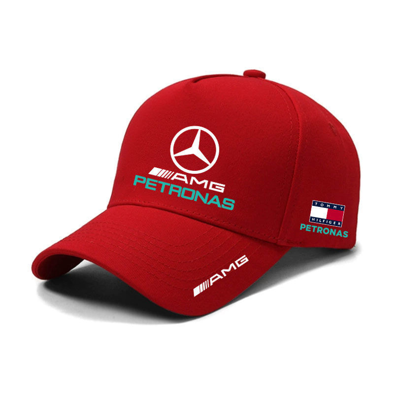 Mercedes-Benz Fleet F1 หมวกเบสบอลการแข่งขันพัดลมรถยนต์หมวกกันแดดกลางแจ้งหมวกขี่จักรยานออกนอกบ้าน ราคาถูก ราคาถูก