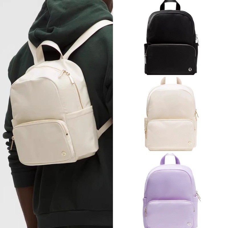 Lulu Backpack Ladies New Style Everywhere11.5L Backpack Large Capacity Water Repellent Bag