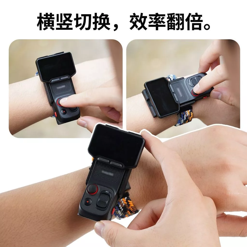 สายรัดข้อมือและสายคล้องคอสำหรับ Insta360 Shadowstone LunaUltra thumbnail 4