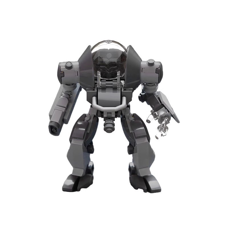 ขายร้อนใช้งานร่วมกับ Building Blocks MOC Man-loading Mecha Toy Assembly Mecha Puzzle ใส่ชุดเด็กรุ่น