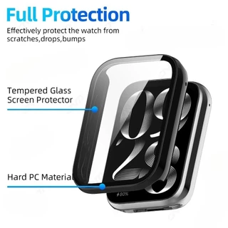 Hard PC สําหรับ Xiaomi Mi Band 10/9/8 Pro กรณีกระจกนิรภัยป้องกันหน้าจอสําหรับ Mi Band 9Pro 8Pro กันชน