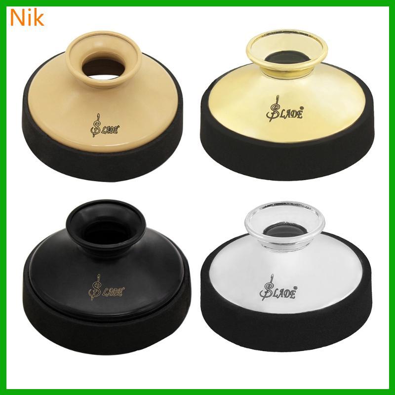 บ.น.ค.ศ. Alto Saxophone Silencer เครื่องดนตรีน้ําหนักเบา ABS Mute Dampener