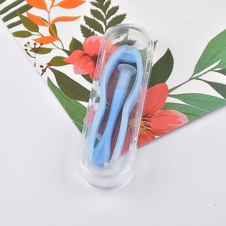 Cheap.farm ชุดปากคีบคอนแทคเลนส์ สีพาสเทล ที่คีบคอนแทคเลนส์ ที่คีบเลนส์ ตัวดูดเลนส์ กล่องอุปกรณ์เสริม Eye13
